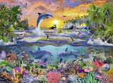 Puslespil tropical paradise 100 brikker