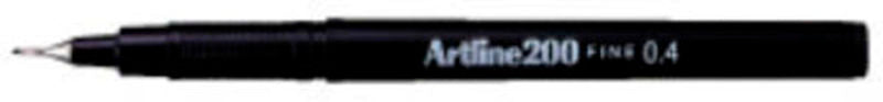 Fiberpen artline ek200 0,4 mm sort