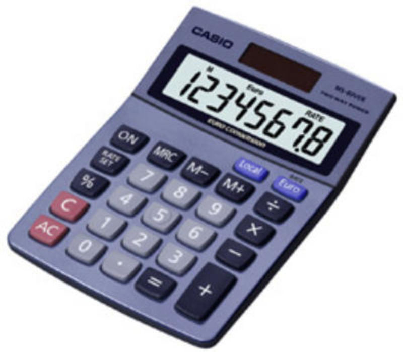 Lommeregner casio ms-80ver