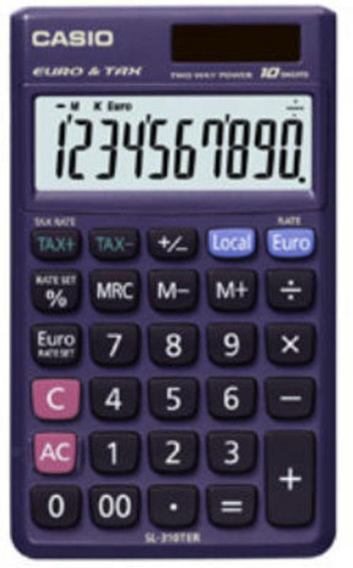 Lommeregner casio sl310ter