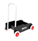 BRIO 31351 Lære-gå-vogn, sort