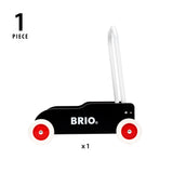 BRIO 31351 Lære-gå-vogn, sort