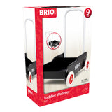 BRIO 31351 Lære-gå-vogn, sort