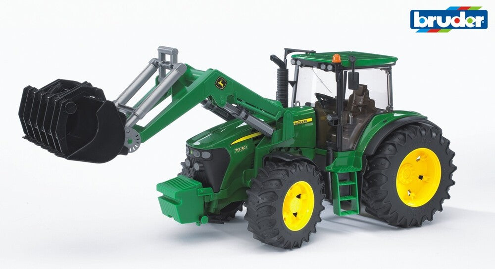 Bruder John Deere 7930 traktor med frontlæsser