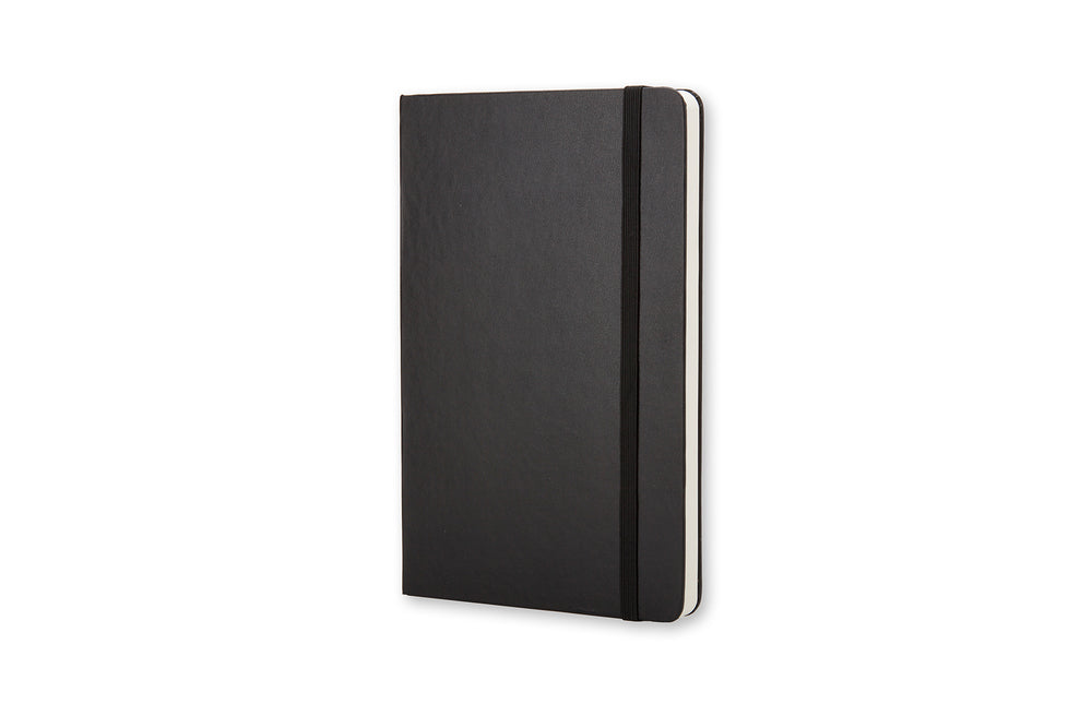Notesbog Moleskine pocket sort m/192 blanke ark hard cover