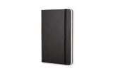 Notesbog Moleskine pocket sort m/192 blanke ark hard cover