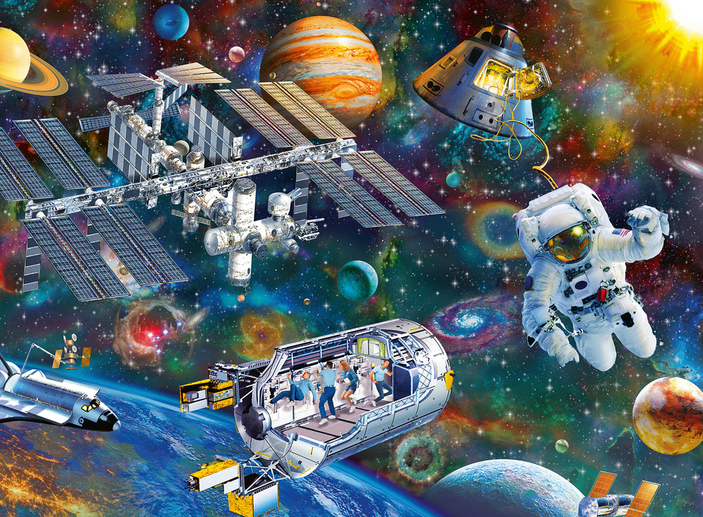 Puslespil 200 brikker cosmic exploration