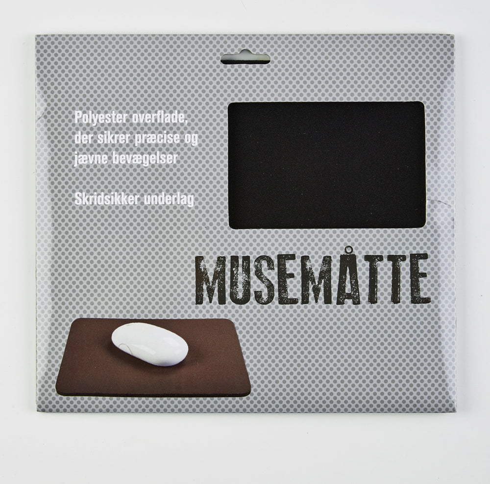Musemåtte Relief standard sort