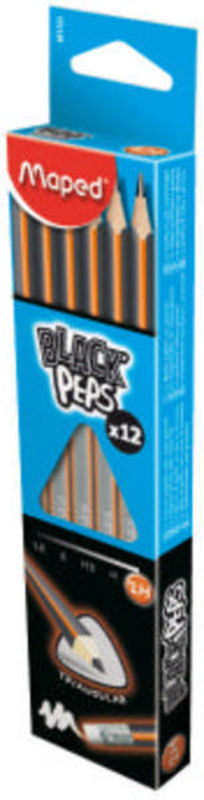 Blyanter Maped black peps 2h