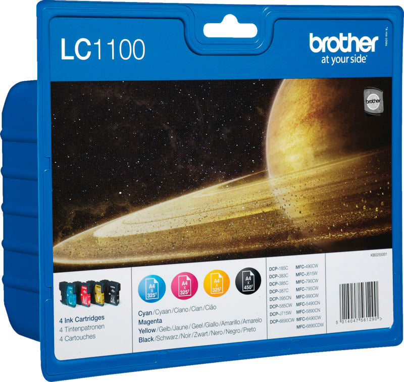 Brother LC-1100 sampack printerpatron