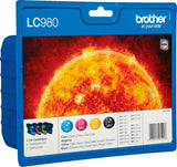 Brother LC-980 sampack printerpatron