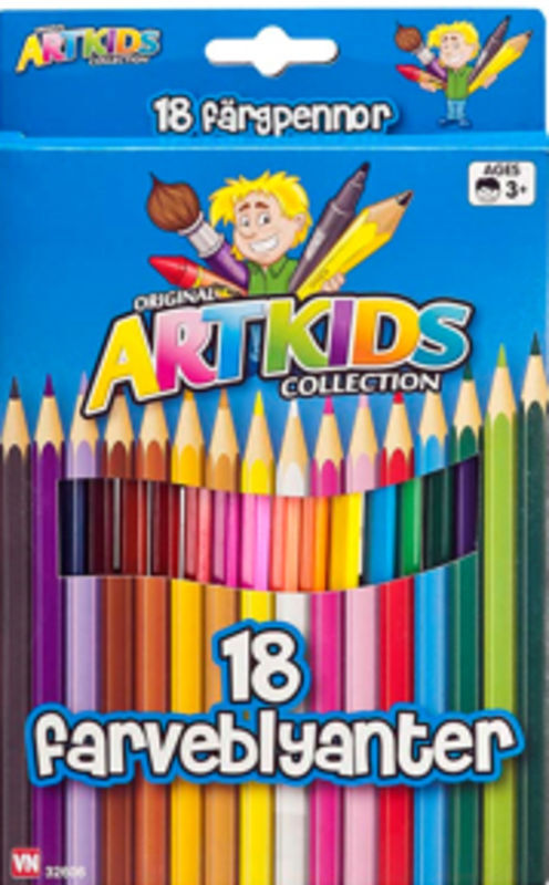ARTKIDS FARVEBLYANT 18 STK