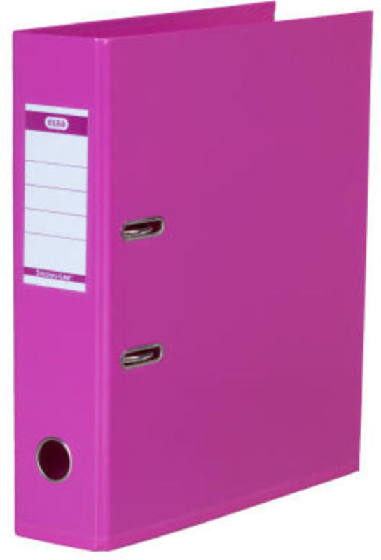 Brevordner A4 80mm pink