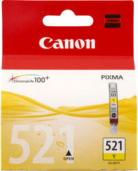 Canon CLI-521y yellow ink cartridge printerpatron