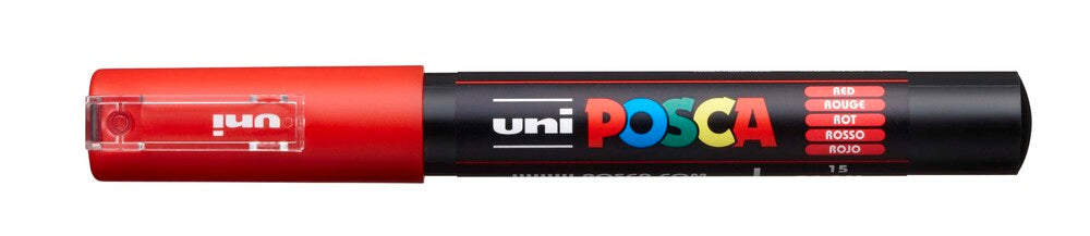 Paintmarker Uni POSCA pc-1mc rød