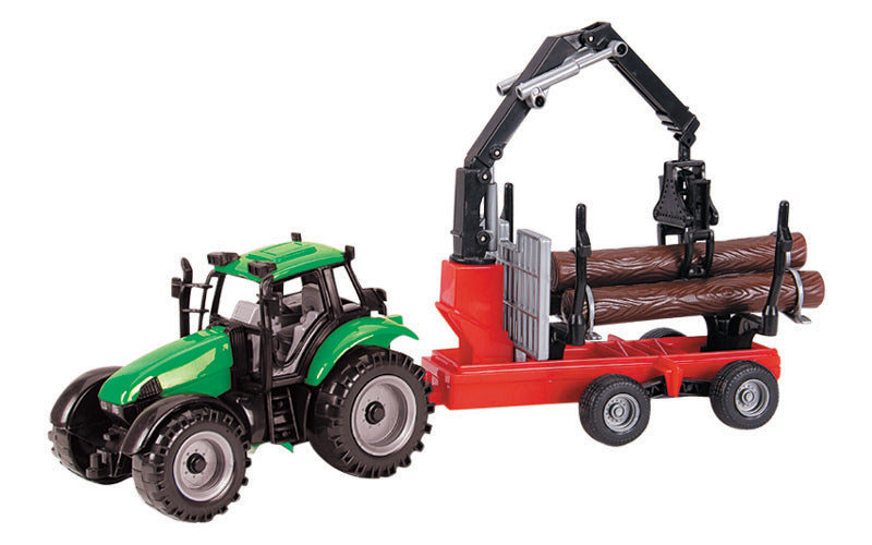 Traktor med anhænger