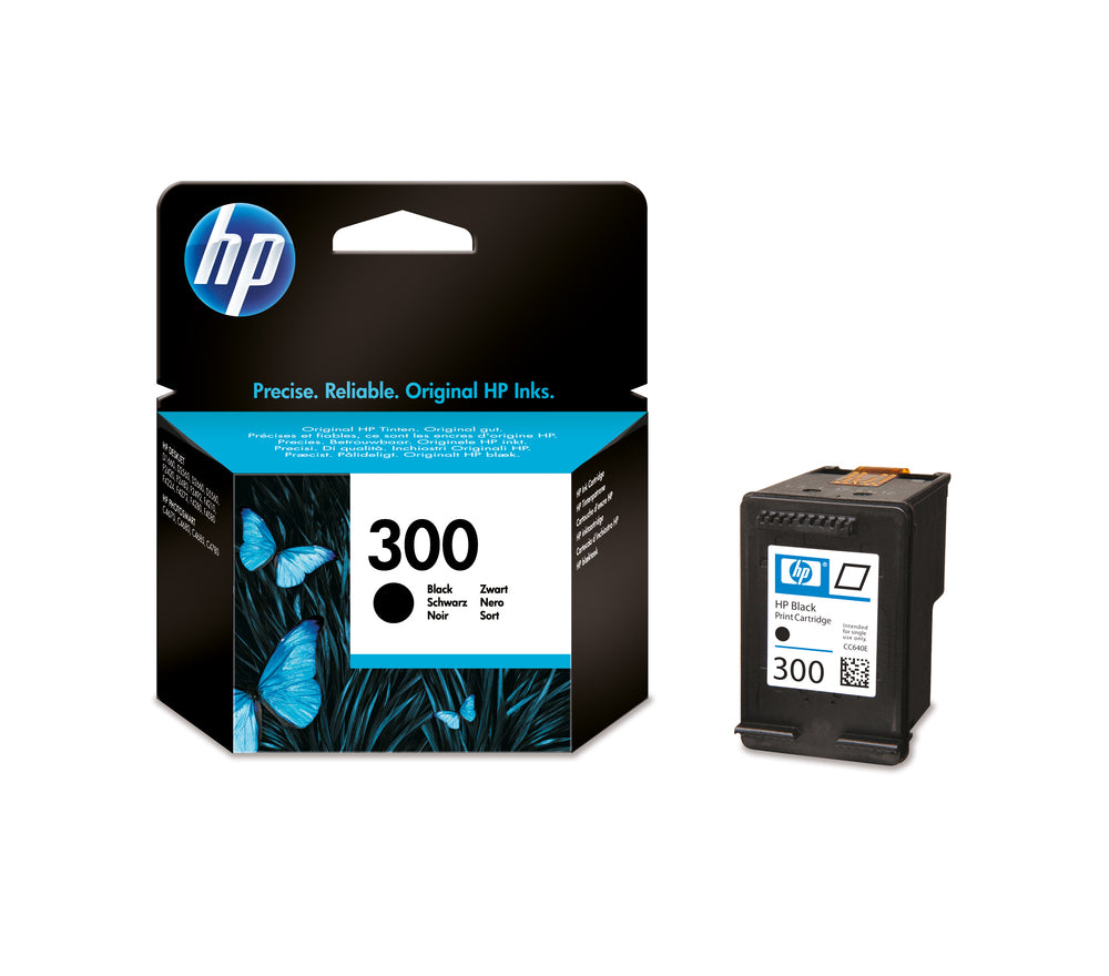 Blæk HP 300 black vivera