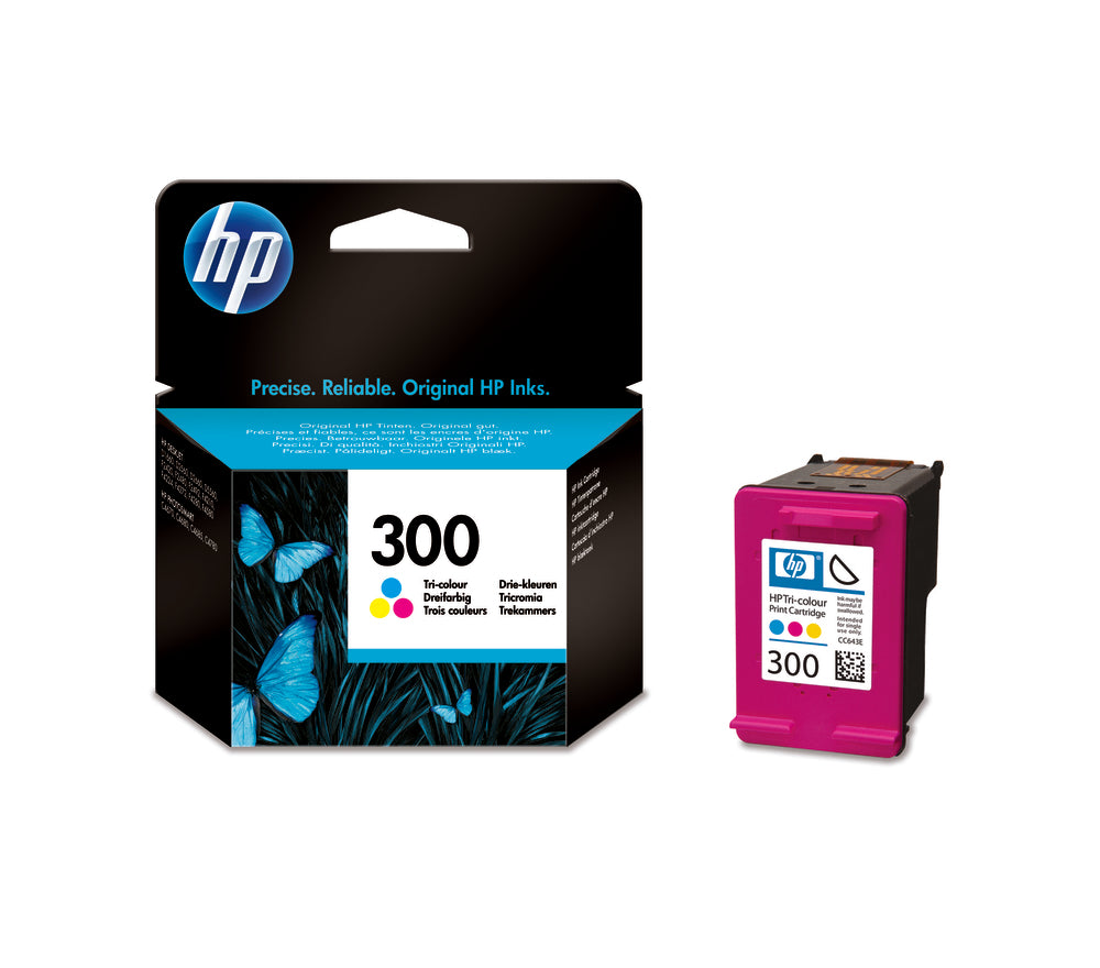 HP 300 tri-colour vivera printerpatron