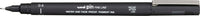 Drawingpen uni pin 200 sort 0,4 mm syrefri