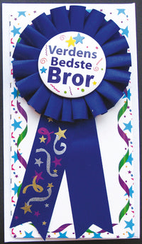 KORT DIPLOM VERDENS SØDESTE BROR