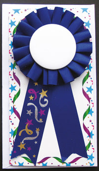 KORT DIPLOM BLANK BLÅ