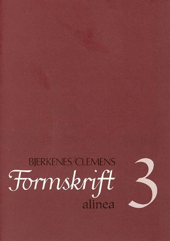 Formskrift 3, 5.kl.