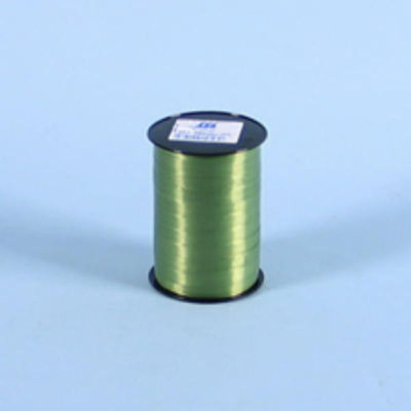 Gavebånd poly glat 10mm/250yds oliven