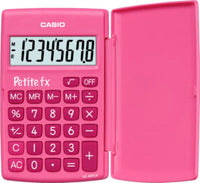 Lommeregner casio petite lc-401lv pink