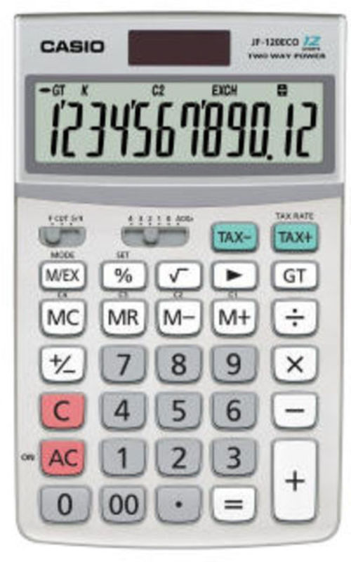 Bordregner casio df-120 eco