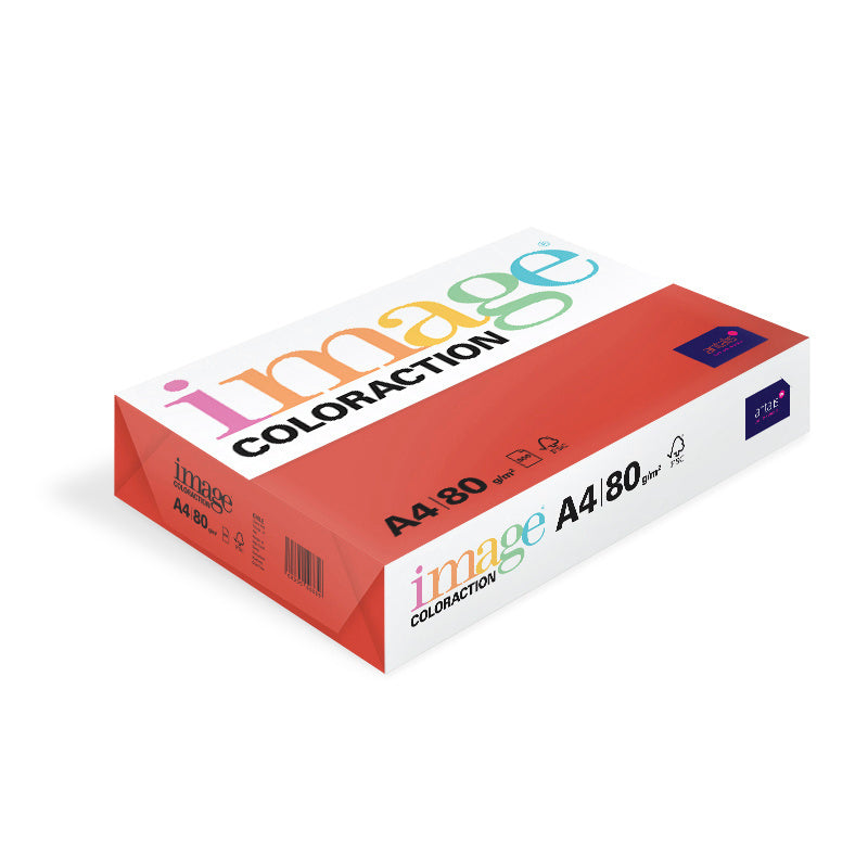 Kopipapir A4 80g Deep Red