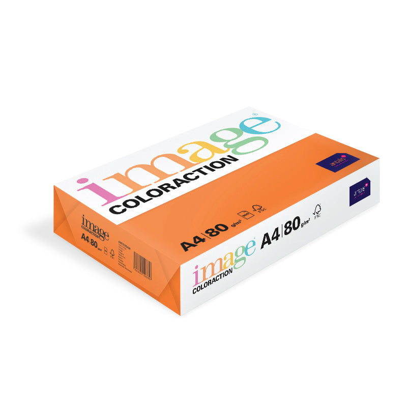 Kopipapir A4 80g Deep Orange