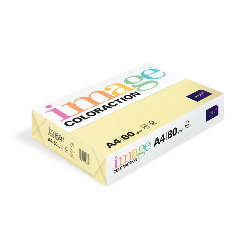 Kopipapir A4 80g Pale yellow