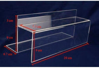 AKRYL DISPLAY TIL HYLDE 29x14,2x12CM