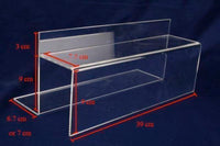 AKRYL DISPLAY TIL HYLDE 39X14,2X12CM