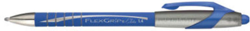 Kuglepen flexgrip elite 1,4mm broad blå