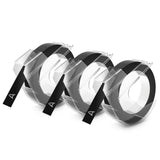Dymo tape 3d 9mmx3m 3-pack sort