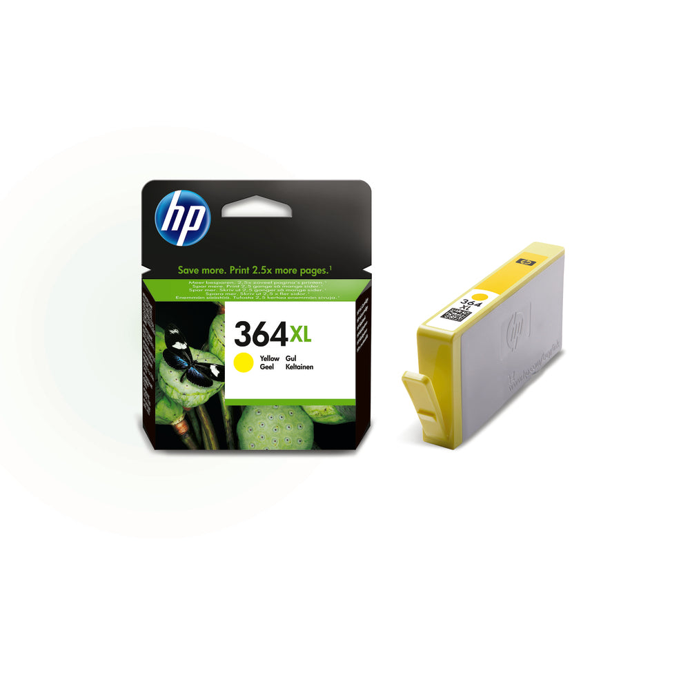 Blæk HP 364 xl yellow vivera