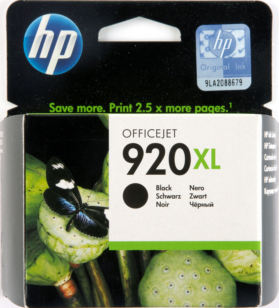HP 920 XL sort