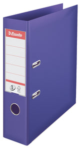 Brevordner Esselte no1 pp A4 75mm violet