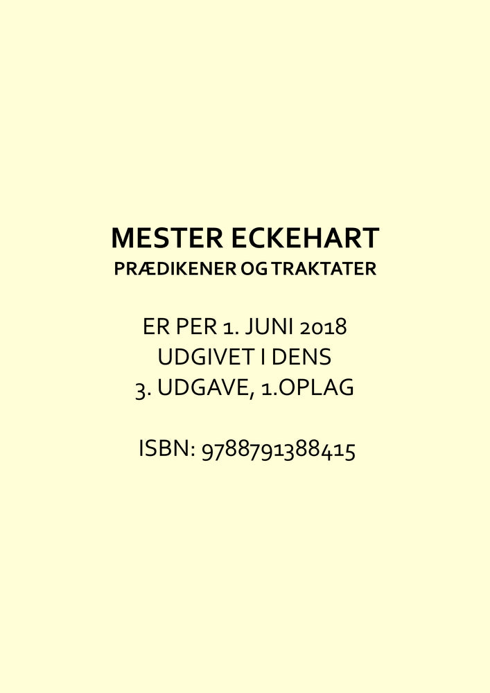 Prædikener og traktater