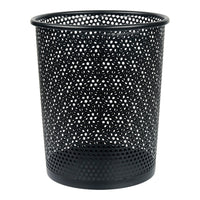 Papirkurv Relief sort ø24cm h30cm