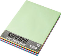 KOPIPAPIR A4 80G 10 ASS. FARVER