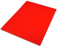 KARTON 190G RØD 42X60 100 ARK PR PAK