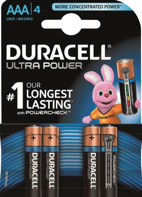Batteri ultra power aaa 4Pk