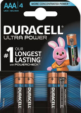Batteri ultra power aaa 4Pk