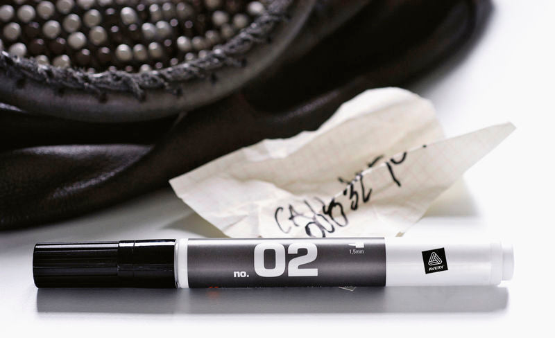 Marker Avery permanent nr 02 sort