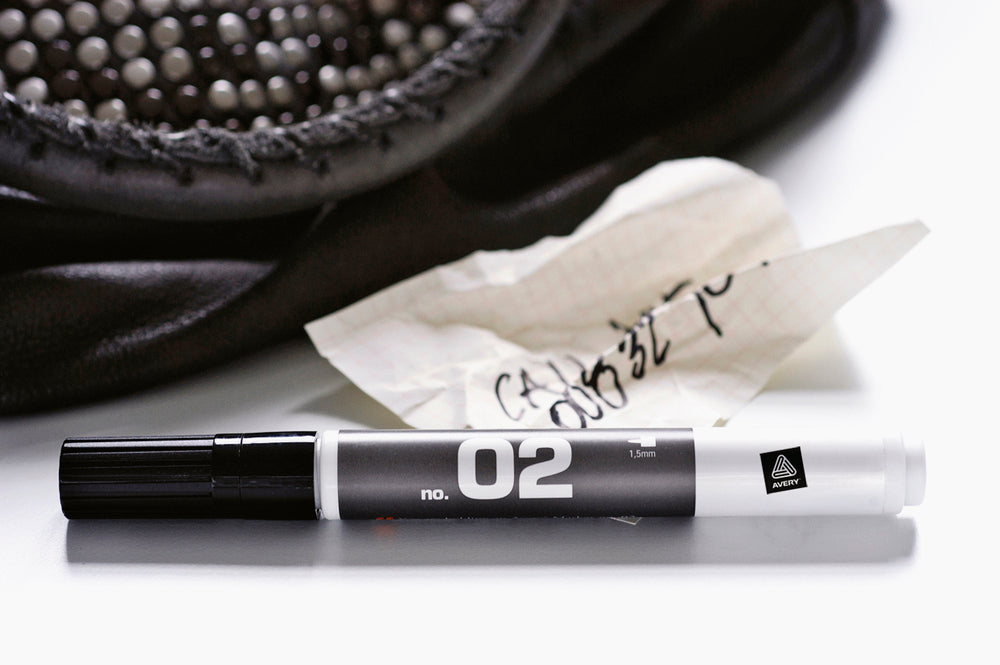 Marker Avery permanent nr 02 sort