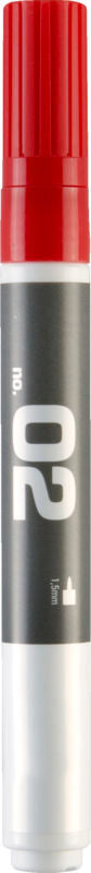 MARKER AVERY PERMANENT NR 02 RØD