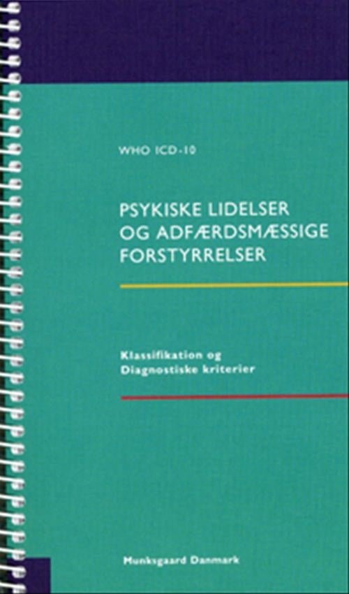 D2 Psykiske lidelser og adfærdsmæssige forstyrrelser