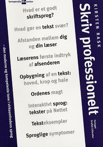 Skriv professionelt